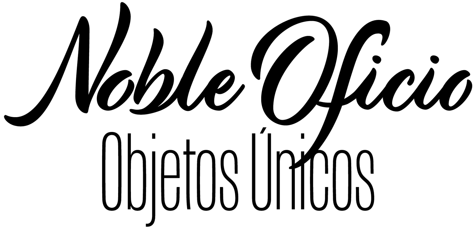 logotipo Noble Oficio bajito