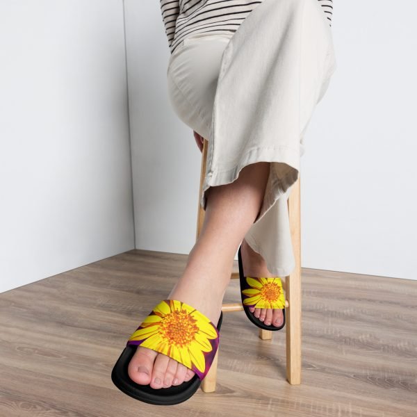 womens-slides-flower