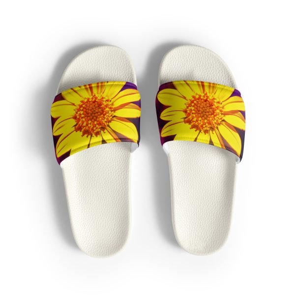 womens-slides-flower